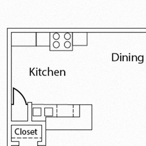 B - Two Bedroom